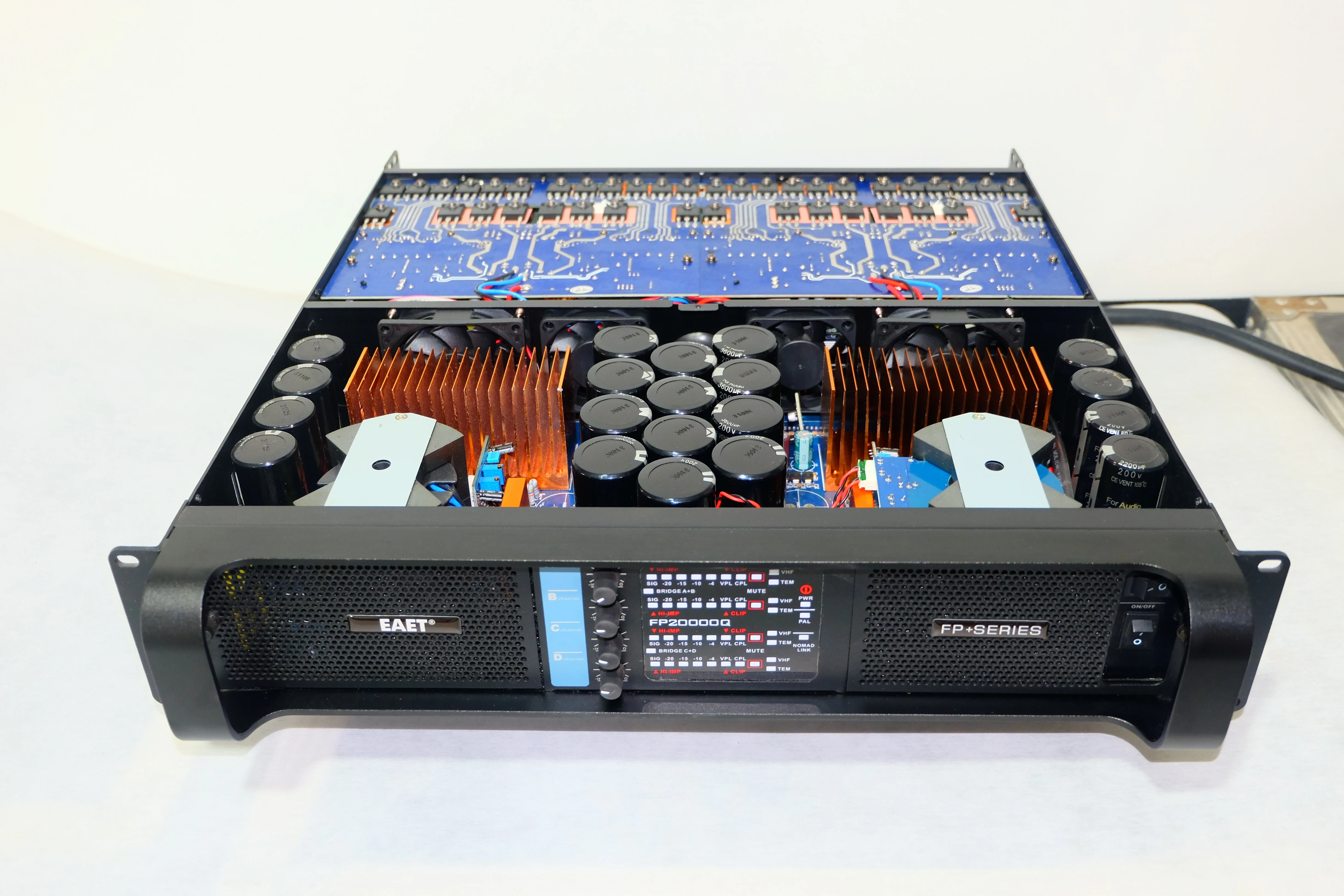 FP20000Q Professional 4-Channel Power Amplifier Class TD 2Ω Stable 4×1350W 10000W Audio Amp ON-Semi for Live Show
FP20000Q Professional 4-Channel Power Amplifier Class TD 2Ω Stable 4×1350W 10000W Audio Amp ON-Semi for Live Show