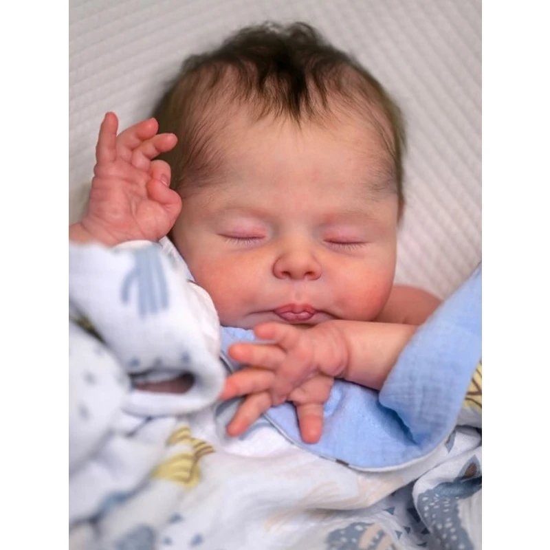 19 Inches DIY Reborn Kit Christopher Newborn Baby Kit Already Painted Unfinished Doll Parts
19 Inches DIY Reborn Kit Christopher Newborn Baby Kit Already Painted Unfinished Doll Parts