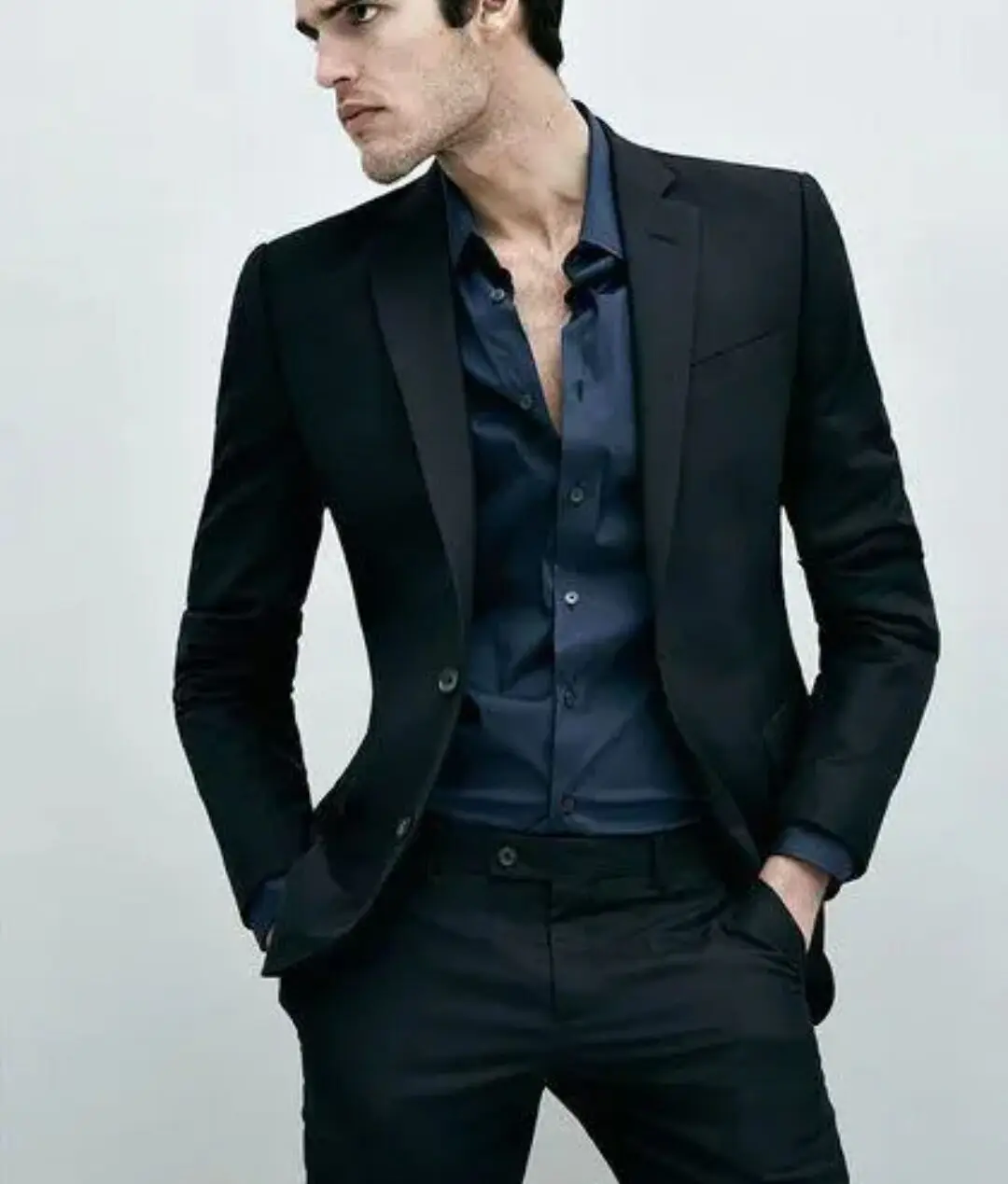 New men's dress men's wedding party dress bridegroom best man tuxedo performance suit (Jacket+pants)
New men's dress men's wedding party dress bridegroom best man tuxedo performance suit (Jacket+pants)