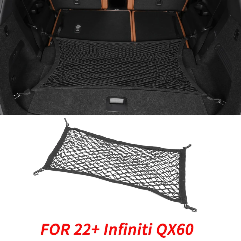 For Infiniti QX60 trunk mesh pocket, fixed mesh storage, trunk storage, 22-24 Infiniti QX60 interior modification accessories
For Infiniti QX60 trunk mesh pocket, fixed mesh storage, trunk storage, 22-24 Infiniti QX60 interior modification accessories