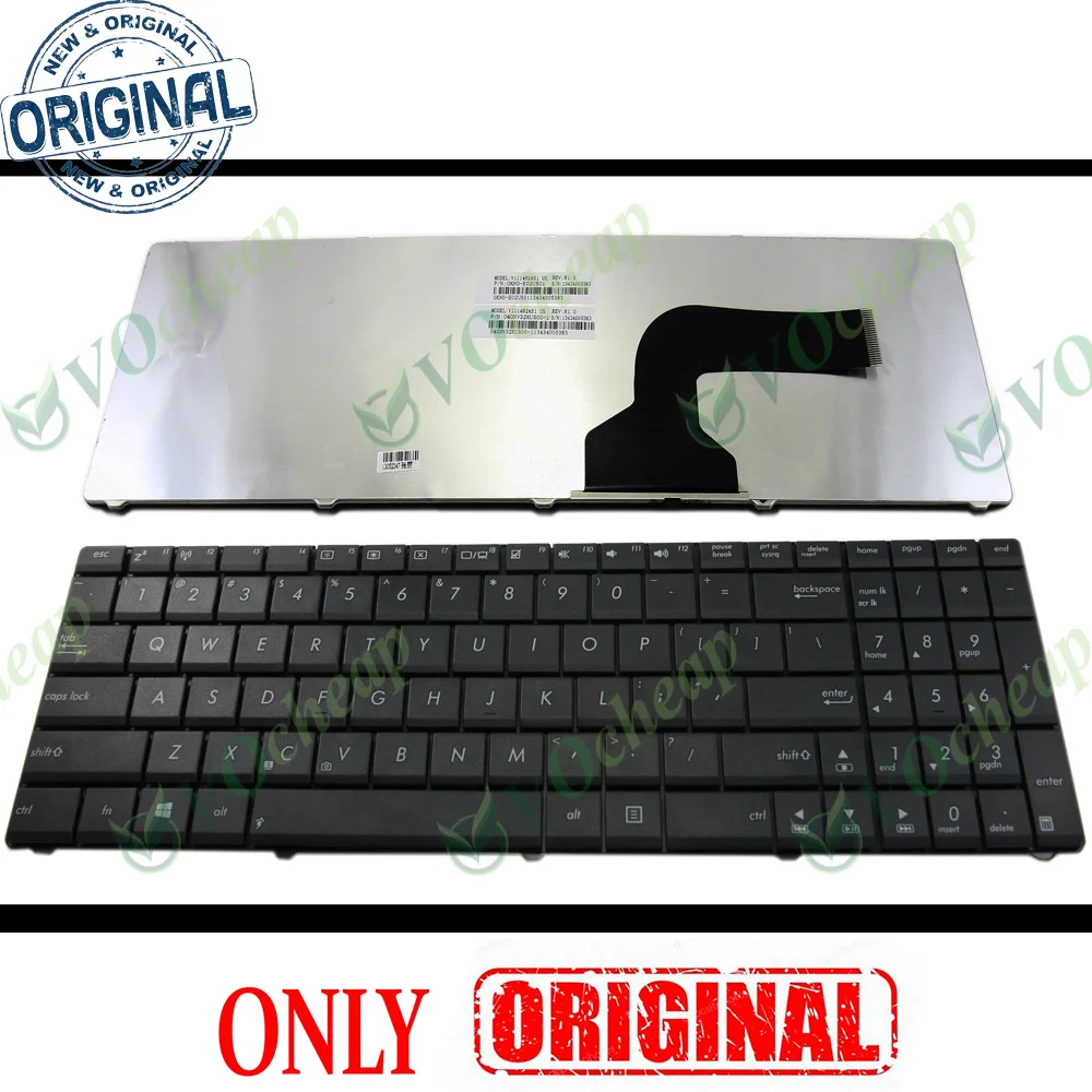 New Notebook Laptop Keyboard for Asus X53 X54H k53 A53 N53 N60 N61 N71 N73S N73J n73jf P52 P52 US Version MP-10A73US6886
New Notebook Laptop Keyboard for Asus X53 X54H k53 A53 N53 N60 N61 N71 N73S N73J n73jf P52 P52 US Version MP-10A73US6886