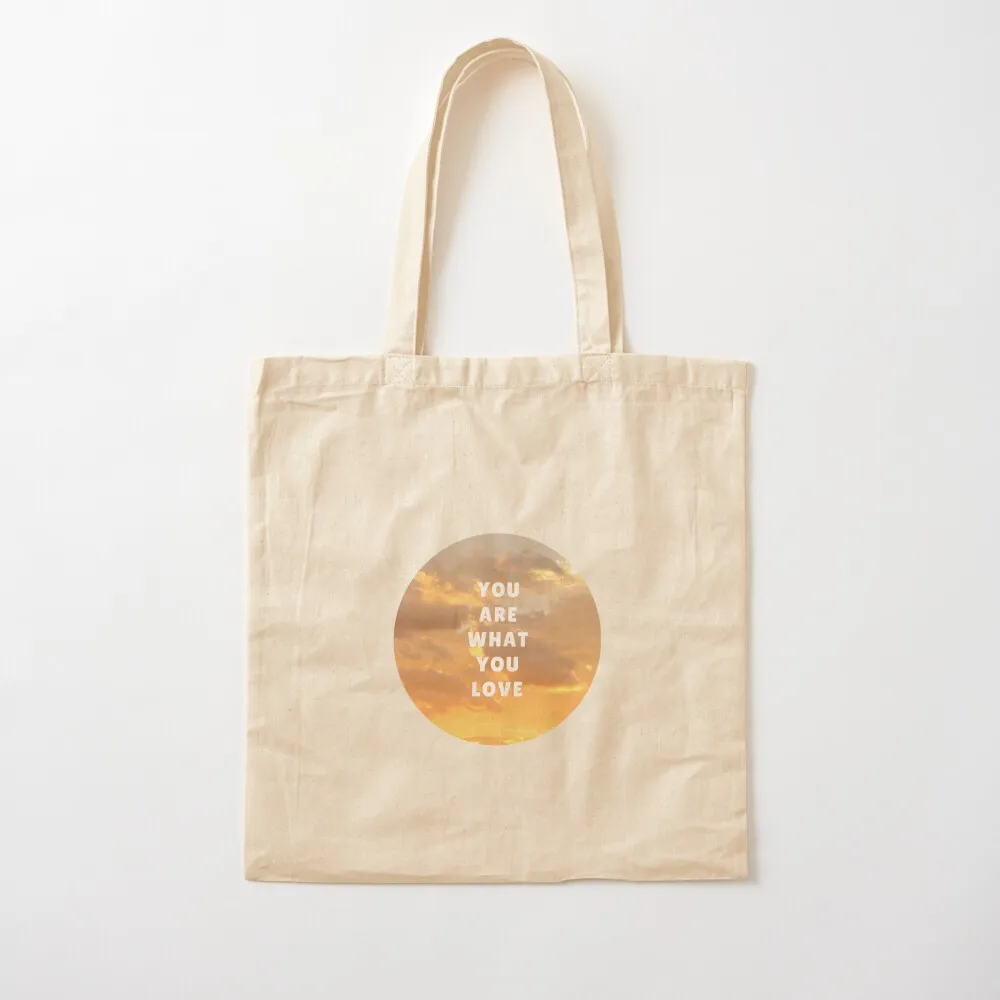 You Are What You Love (Circle) Tote Bag Cloth bags Fabric bag shopper bag woman Shopper Canvas Tote
You Are What You Love (Circle) Tote Bag Cloth bags Fabric bag shopper bag woman Shopper Canvas Tote