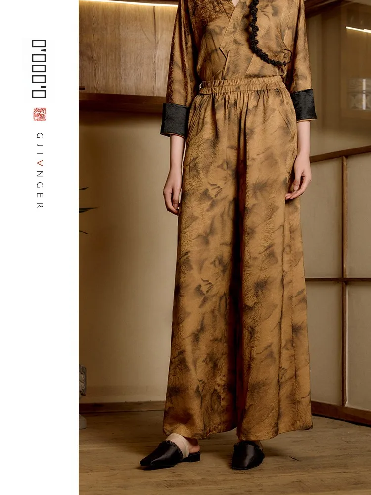 New Chinese Sle Summer Print Straight Leg Pants Women's Casual Trousers l Waist Regenerated Cellulose Fiber
New Chinese Sle Summer Print Straight Leg Pants Women's Casual Trousers l Waist Regenerated Cellulose Fiber