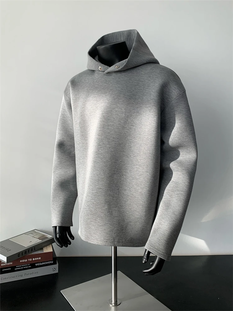 Fashionable Grey Hoodie Men's Space Cotton Advanced Design Cleanfit Couple Basic Top Loose Fit Spring Season Trendy Style
Fashionable Grey Hoodie Men's Space Cotton Advanced Design Cleanfit Couple Basic Top Loose Fit Spring Season Trendy Style