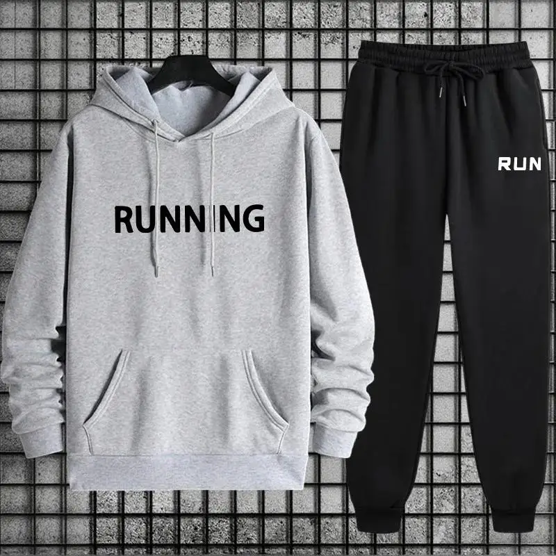 2025 New Tracksuit for Men Hoodies and Sweatpants Urban Casual Fashion Sportswear Male Autumn Training Sports Set Men's Clothes
2025 New Tracksuit for Men Hoodies and Sweatpants Urban Casual Fashion Sportswear Male Autumn Training Sports Set Men's Clothes