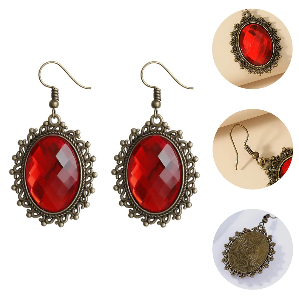 Retro Earrings Vintage Alloy Iron Rhinestones Gems Durable Pendant Women Dangle Gems Earrings Popular Accessories 
Retro Earrings Vintage Alloy Iron Rhinestones Gems Durable Pendant Women Dangle Gems Earrings Popular Accessories