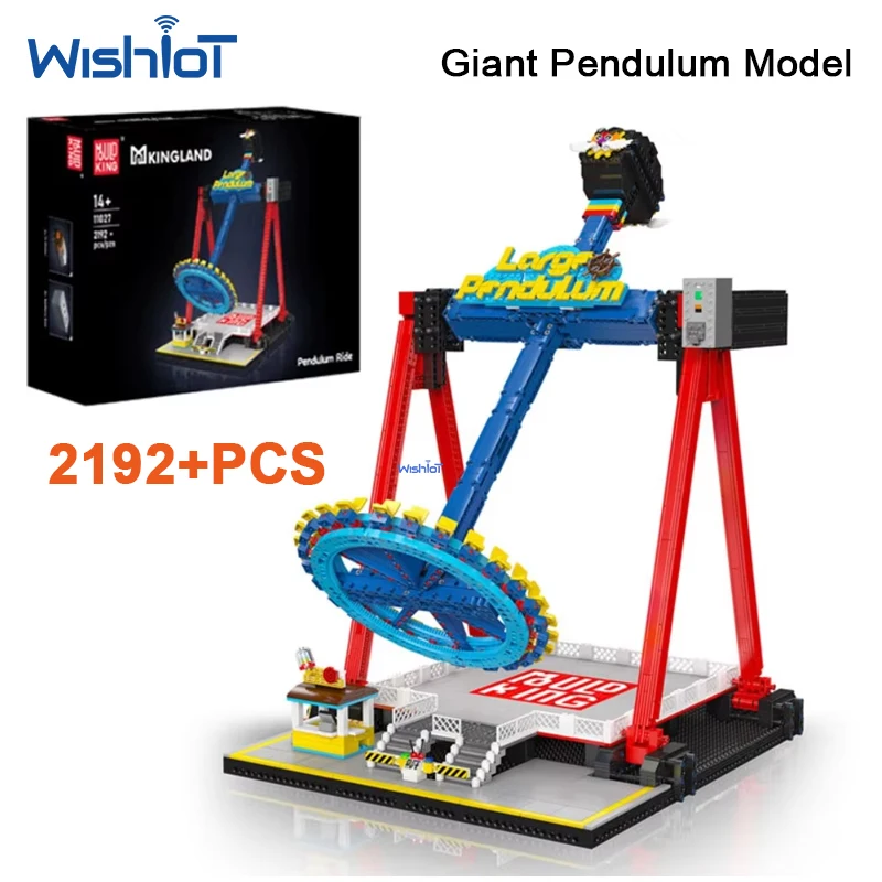 Mould King 17039 2192pcs Technical Amusement Park Giant Pendulum Model Building Block Set App Controlled DIY Assembly Toy Gift
Mould King 17039 2192pcs Technical Amusement Park Giant Pendulum Model Building Block Set App Controlled DIY Assembly Toy Gift