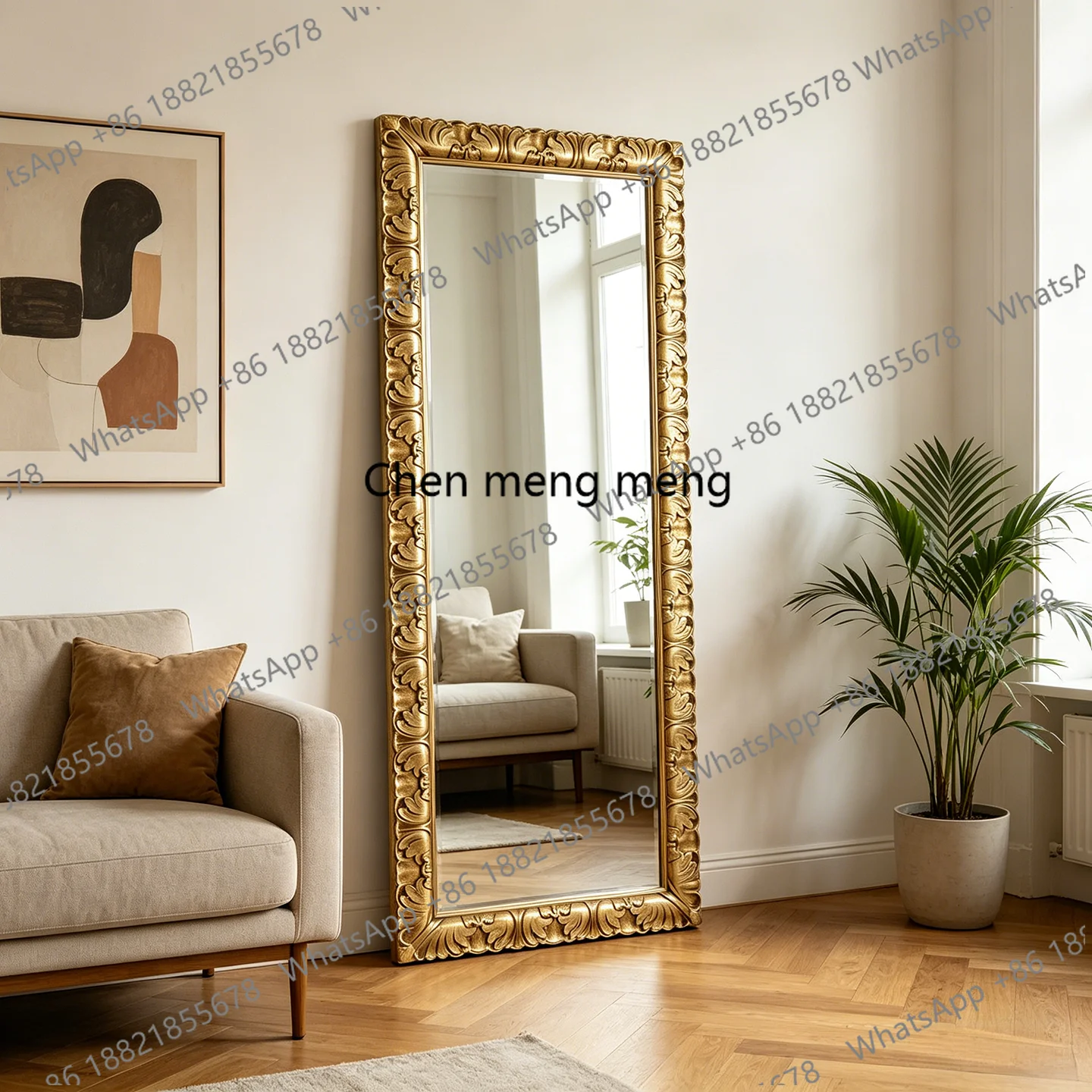 French, full-length mirror vintage clothing store fitting mirror American home living room full-length mirror
French, full-length mirror vintage clothing store fitting mirror American home living room full-length mirror
