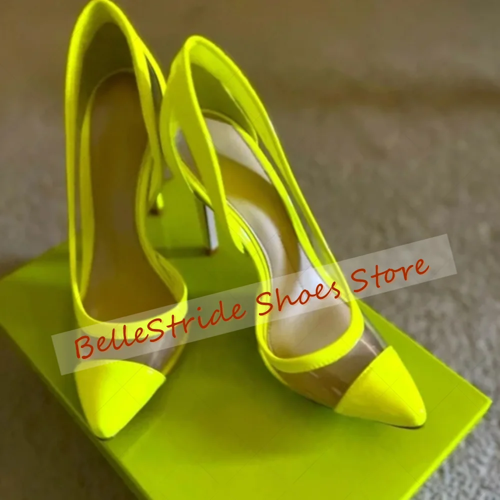 Green Pointed Toe Splicing PVC Shallow Pumps for Women Stilettos High Heels Fashionable Dinner Party 2026 Zapatos Para Mujeres
Green Pointed Toe Splicing PVC Shallow Pumps for Women Stilettos High Heels Fashionable Dinner Party 2026 Zapatos Para Mujeres