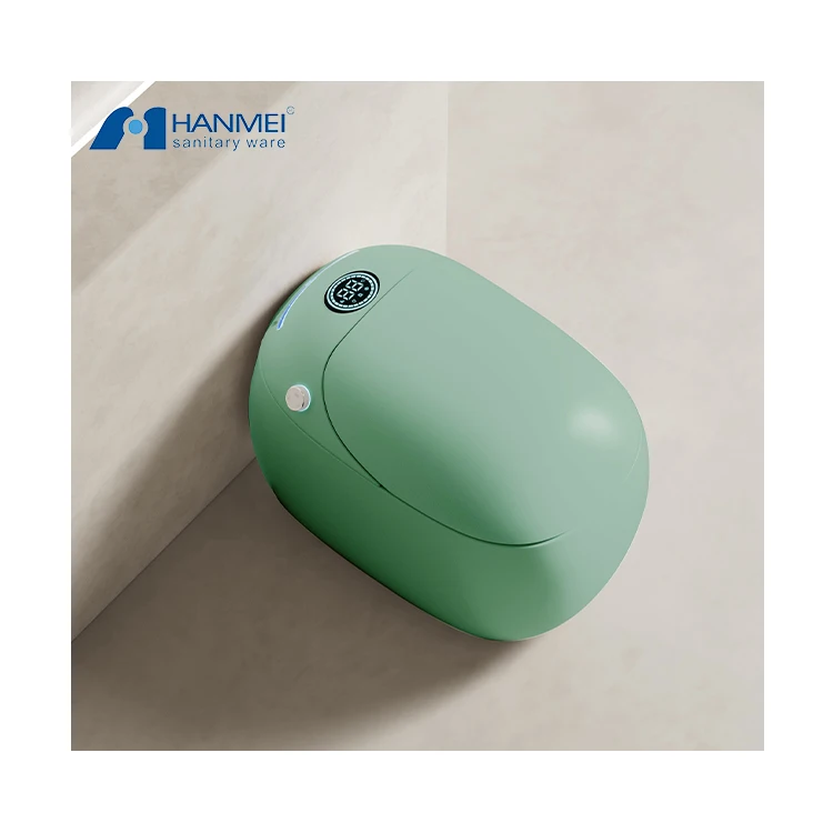 North America Green Sanitary Ware Floor Mounted Ceramic Siphonic Modern One Piece Toilet Bathroom Egg Shape Toilet
North America Green Sanitary Ware Floor Mounted Ceramic Siphonic Modern One Piece Toilet Bathroom Egg Shape Toilet