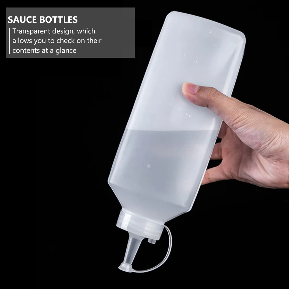 Squeeze Sauce Bottle Transparent Design Tight Closure Condiment Storage Ketchup Bottles Seasoning Dispensers Material
Squeeze Sauce Bottle Transparent Design Tight Closure Condiment Storage Ketchup Bottles Seasoning Dispensers Material
