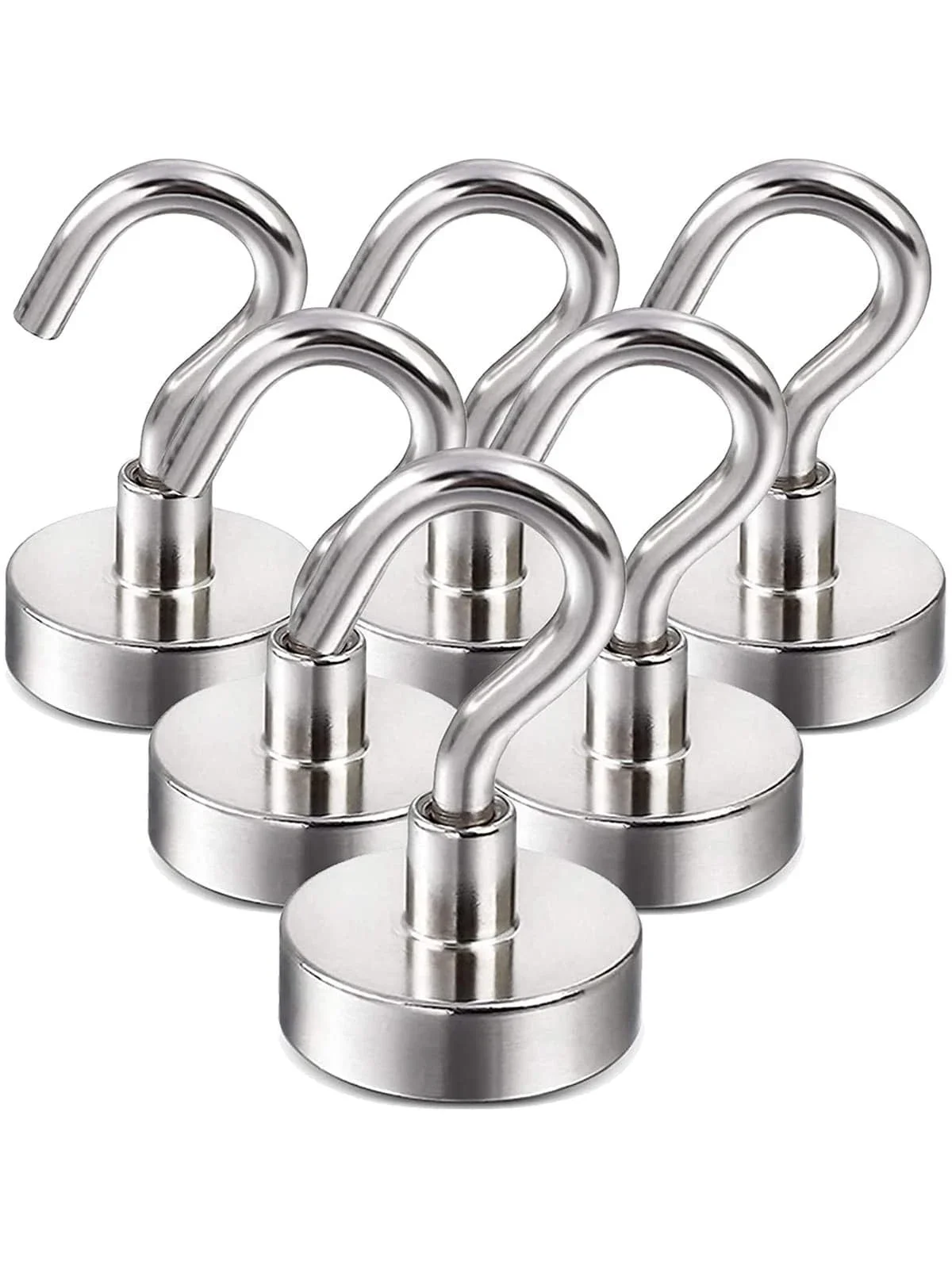6pcs , 40Lbs Strong Heavy Duty Cruise Magnet S- ,N52 Neodymium Magnet for Hanging, Super Strong Magnets with Hook for Classroo
6pcs , 40Lbs Strong Heavy Duty Cruise Magnet S- ,N52 Neodymium Magnet for Hanging, Super Strong Magnets with Hook for Classroo