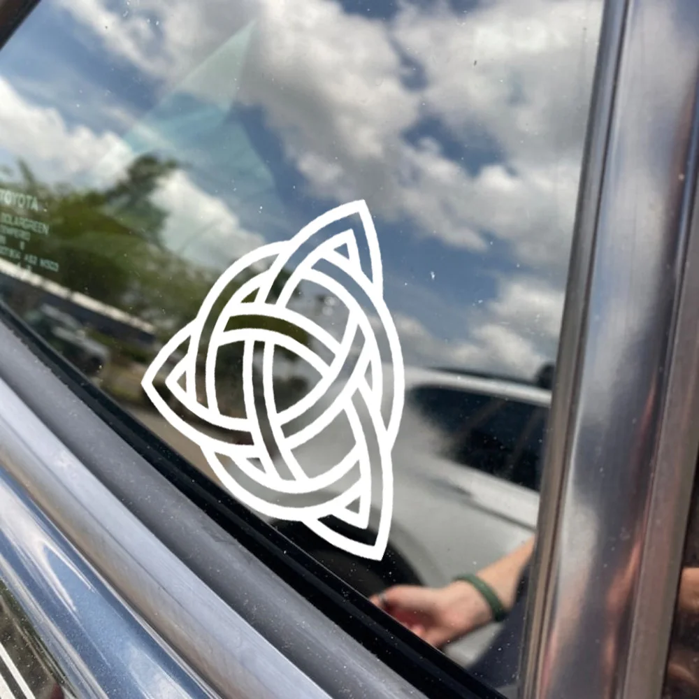 Celtic Knot Triquetra Pattern Vinyl Sticker Waterproof Decal For Car Window Bumper Wall Home Decor
Celtic Knot Triquetra Pattern Vinyl Sticker Waterproof Decal For Car Window Bumper Wall Home Decor
