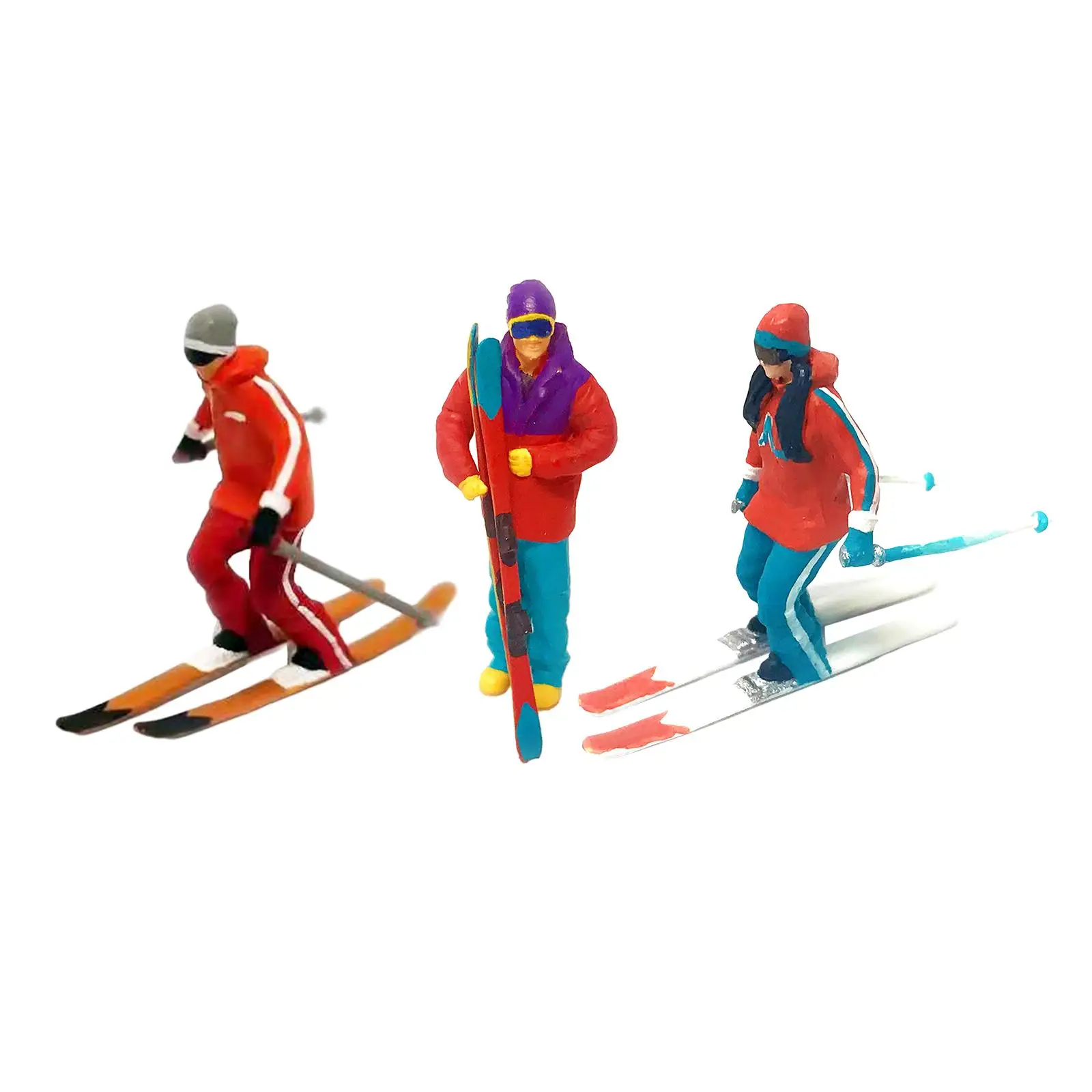 3Pcs Hand Painted 1/64 Mini Skiing Figure Micro Landscape Table Building Scenario Toys Scenes Decor Supplies for
3Pcs Hand Painted 1/64 Mini Skiing Figure Micro Landscape Table Building Scenario Toys Scenes Decor Supplies for