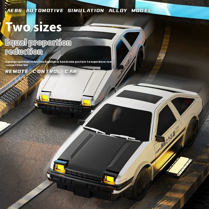 Remote Control Car With Flip Lights Ae86 Drifting Racing Car Four-Wheel Drive High-Speed Race Children'S Lighting Toy Car Model
Remote Control Car With Flip Lights Ae86 Drifting Racing Car Four-Wheel Drive High-Speed Race Children'S Lighting Toy Car Model