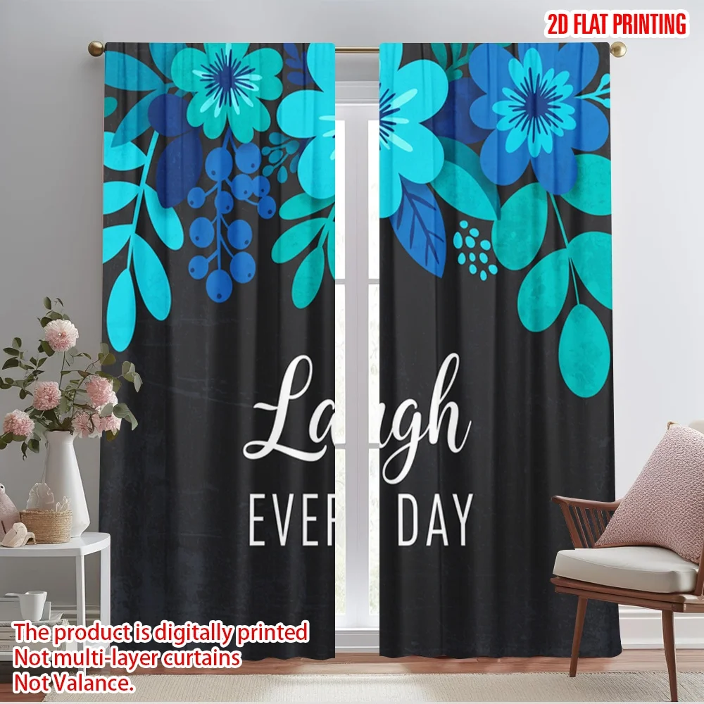 2pcs 2D flat printing Scene Curtains Laugh Every Day Floral Wall Polyester Without Electricity Seasonal Party & Holiday Decor
2pcs 2D flat printing Scene Curtains Laugh Every Day Floral Wall Polyester Without Electricity Seasonal Party & Holiday Decor