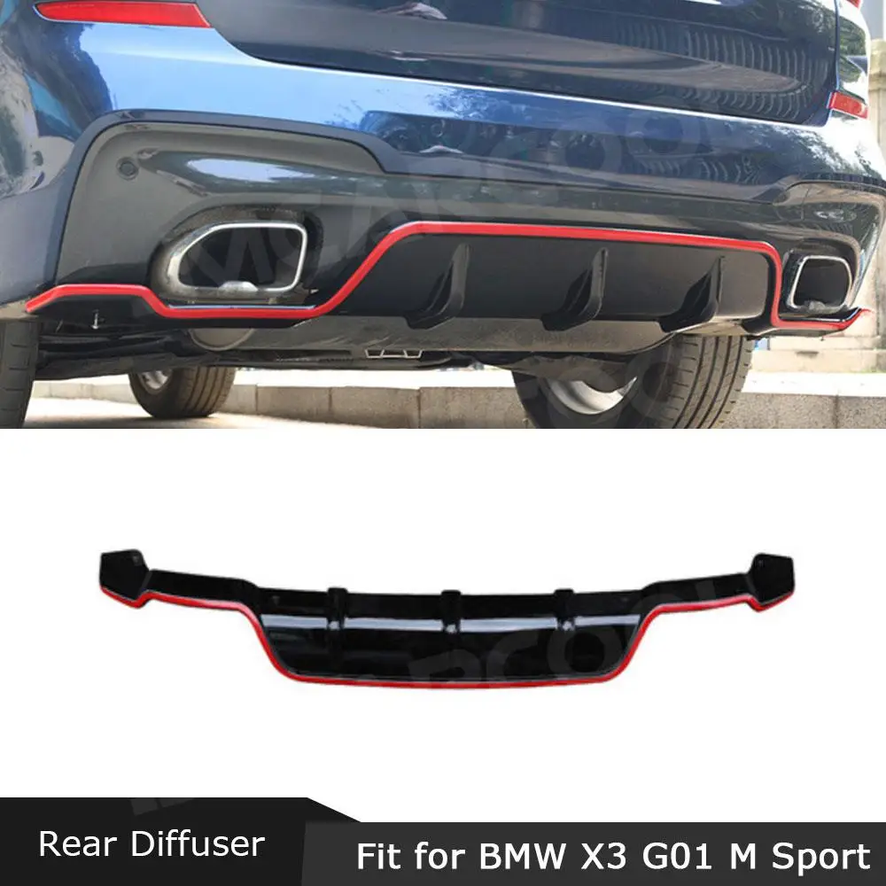 Carbon Fiber/ABS Rear Bumper Lip Diffuser Extension Covers Body Kits for BMW X3 G01 M Sport 2018 2019 2020
Carbon Fiber/ABS Rear Bumper Lip Diffuser Extension Covers Body Kits for BMW X3 G01 M Sport 2018 2019 2020