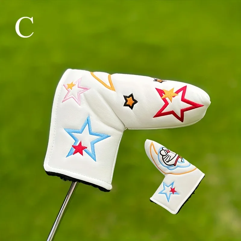 Golf Putter Headcover | Bold Clean Straight Line Design | Exaggerated Style Protection Cover
Golf Putter Headcover | Bold Clean Straight Line Design | Exaggerated Style Protection Cover