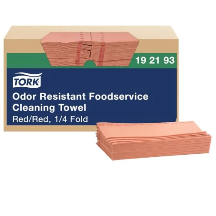 Odor Resistant Foodservice Cleaning Towel Red Self Dispensing, 1 x 150 Cloths, 192193
Odor Resistant Foodservice Cleaning Towel Red Self Dispensing, 1 x 150 Cloths, 192193