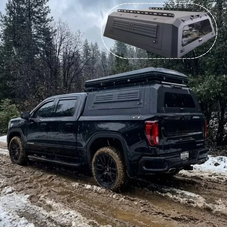 Aluminum Alloy Off-Road Tonneau Cover for 4x4 Pickup Trucks Waterproof Hardtop Locking Canopy for Ranger F150 Tacoma Hilux
Aluminum Alloy Off-Road Tonneau Cover for 4x4 Pickup Trucks Waterproof Hardtop Locking Canopy for Ranger F150 Tacoma Hilux