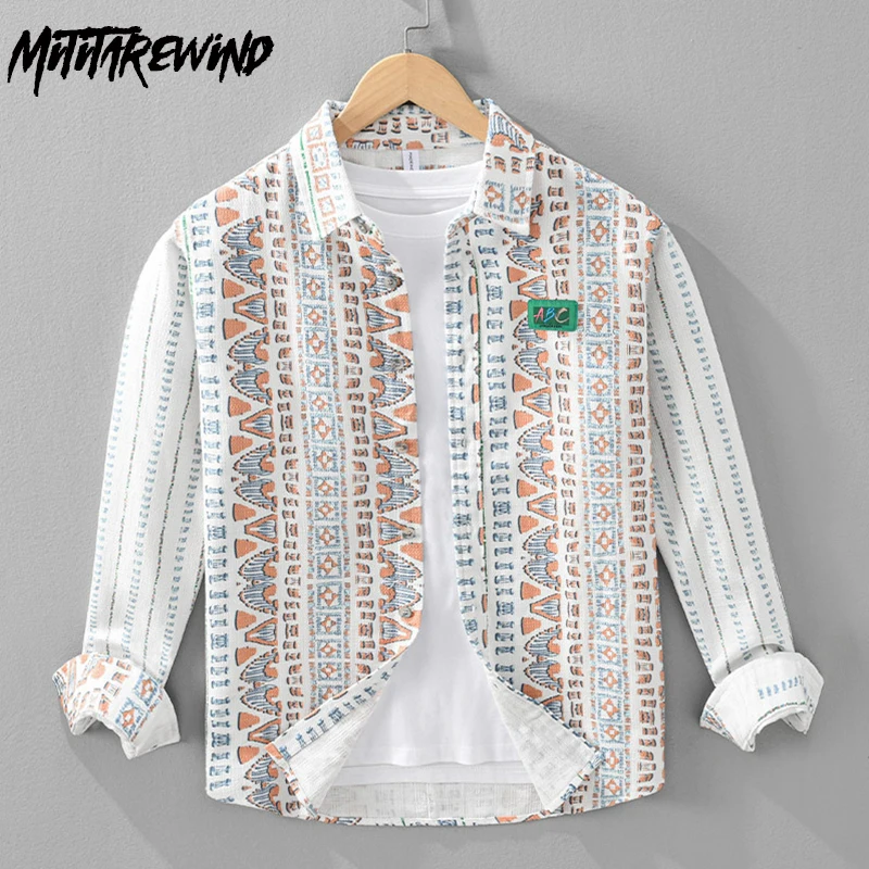 Spring New Printed Shirt Men and Women Holiday Korean Fashion Long Sleeve Shirts Unisex Casual Pure Cotton Tops Youth Streetwear
Spring New Printed Shirt Men and Women Holiday Korean Fashion Long Sleeve Shirts Unisex Casual Pure Cotton Tops Youth Streetwear