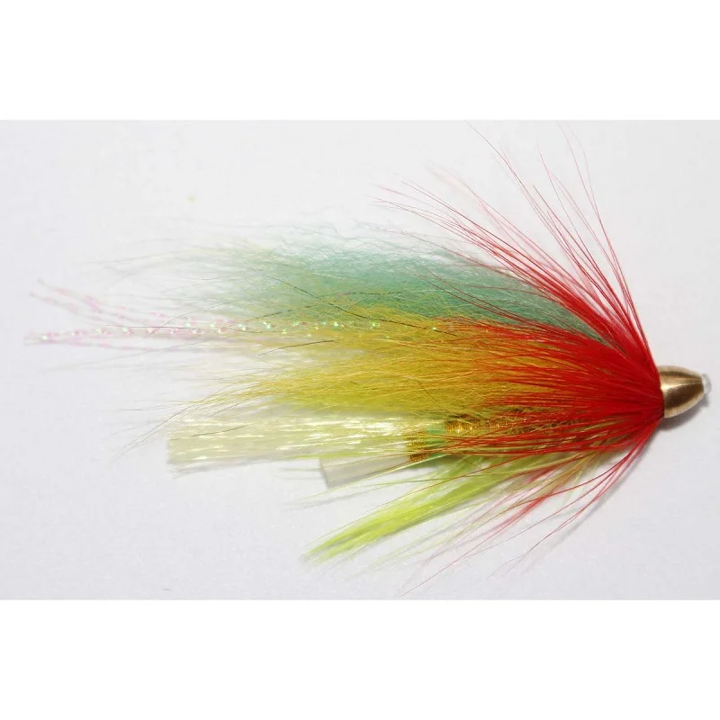 Tigofly 24 pcs/lot Cone Head Tube Fly Yellow&Green Streamer Fly Salmon Trout Steelhead Fly Fishing Flies Lures
Tigofly 24 pcs/lot Cone Head Tube Fly Yellow&Green Streamer Fly Salmon Trout Steelhead Fly Fishing Flies Lures