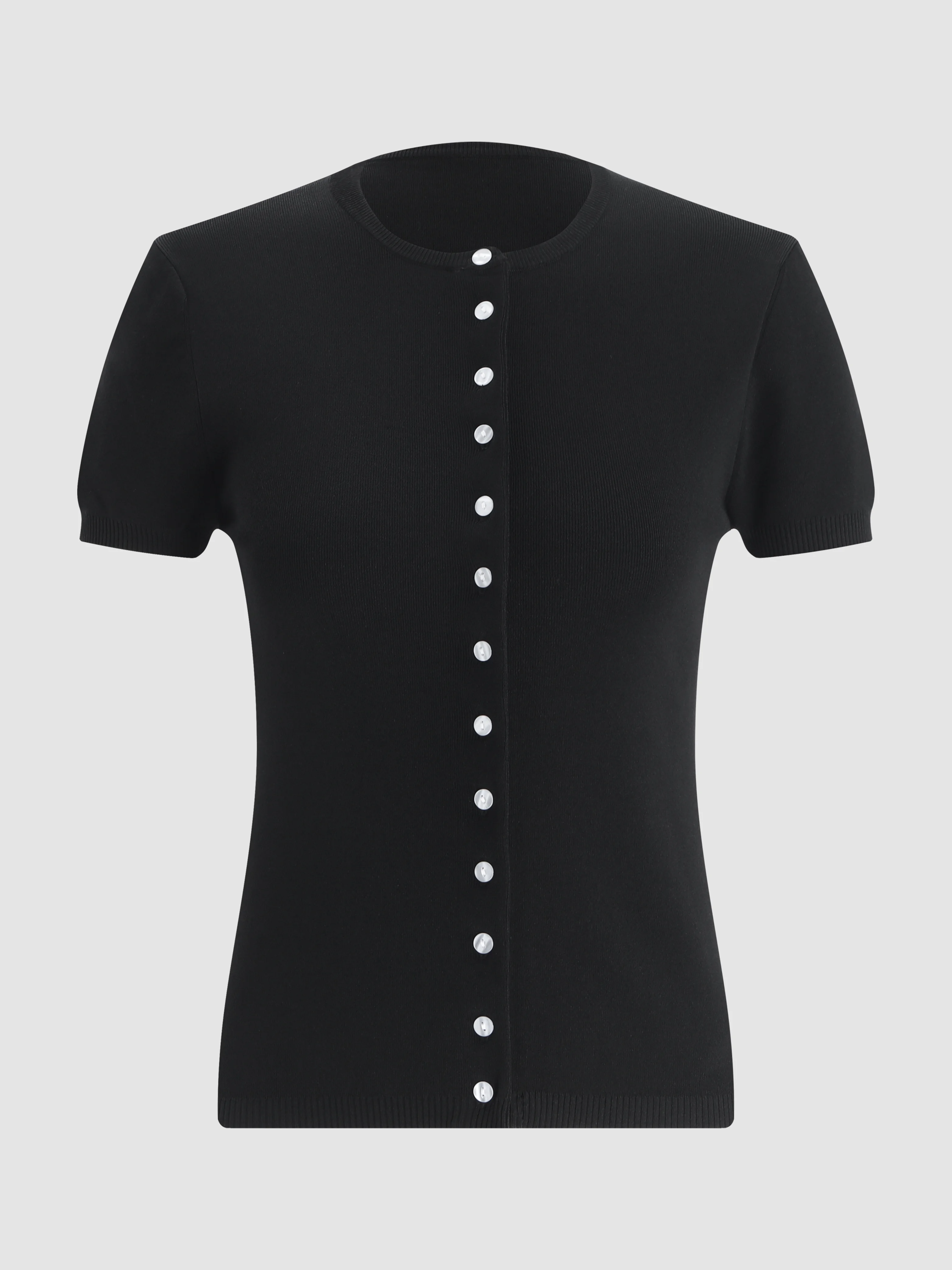 Slimming round Neck Short Sleeve Knitted Open Cardigan Women's Fashion Versatile Simple Daily Commute Style Knitwear
Slimming round Neck Short Sleeve Knitted Open Cardigan Women's Fashion Versatile Simple Daily Commute Style Knitwear