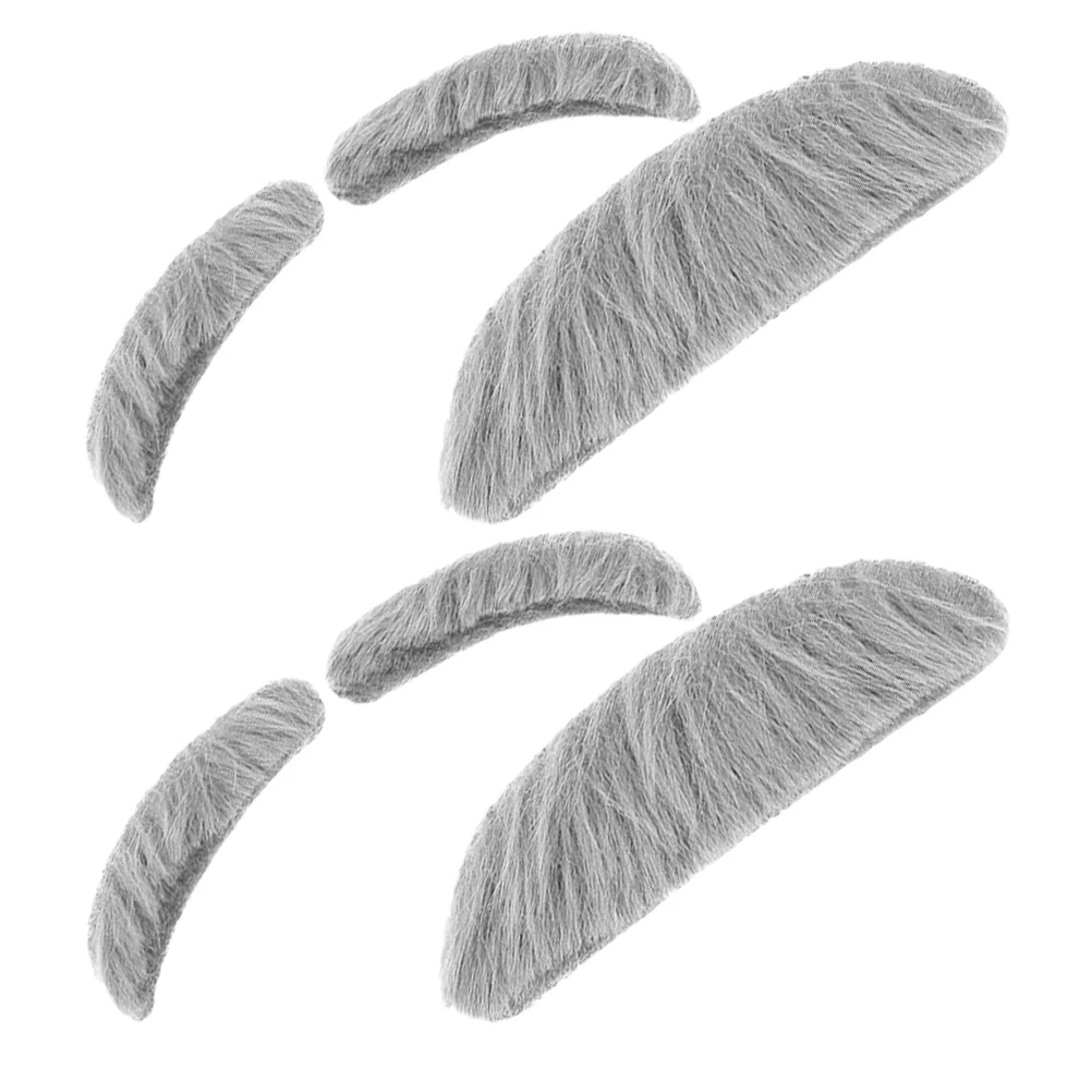 2 Sets Simulated Fake Beards Eyebrows Props for Cosplay Costume Party Halloween Favors Adults Soft Realistic Self Adhesive
2 Sets Simulated Fake Beards Eyebrows Props for Cosplay Costume Party Halloween Favors Adults Soft Realistic Self Adhesive