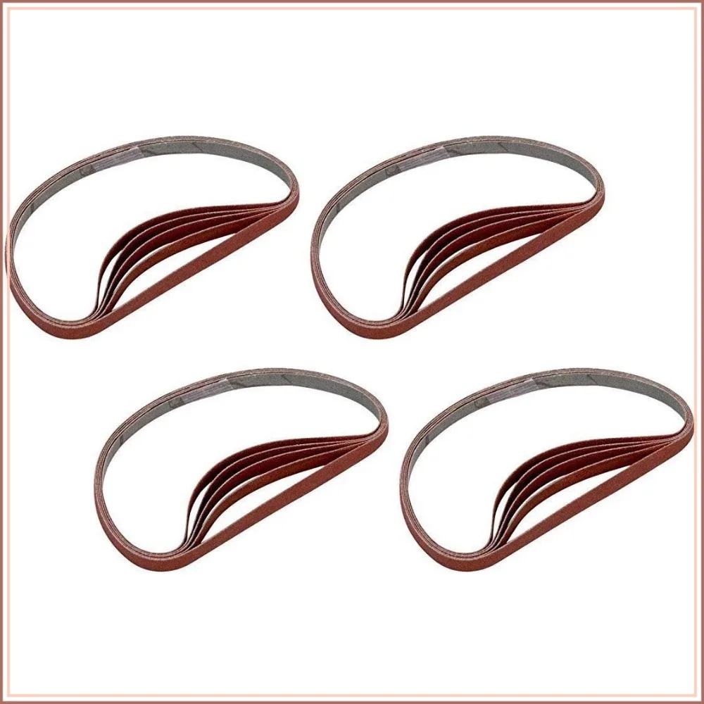 20-Pack Sanding Belts for Detailer, 80/120/180/240 Grit, 5 Each
20-Pack Sanding Belts for Detailer, 80/120/180/240 Grit, 5 Each