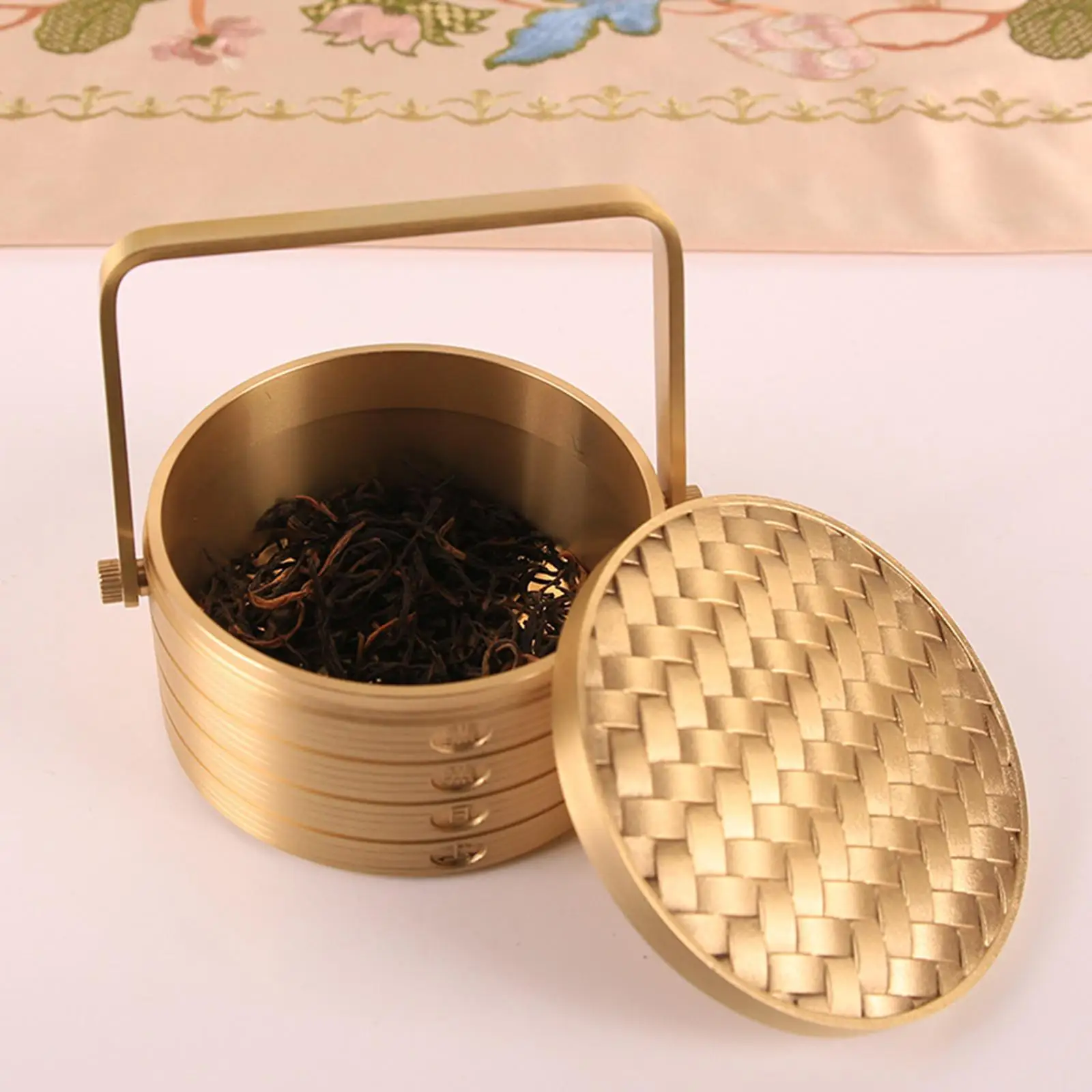 Food Storage Jar Storage Container Versatile with Handle Portable with Lid Fruits Dish Organizer for Tea Coffee Beans Nuts
Food Storage Jar Storage Container Versatile with Handle Portable with Lid Fruits Dish Organizer for Tea Coffee Beans Nuts