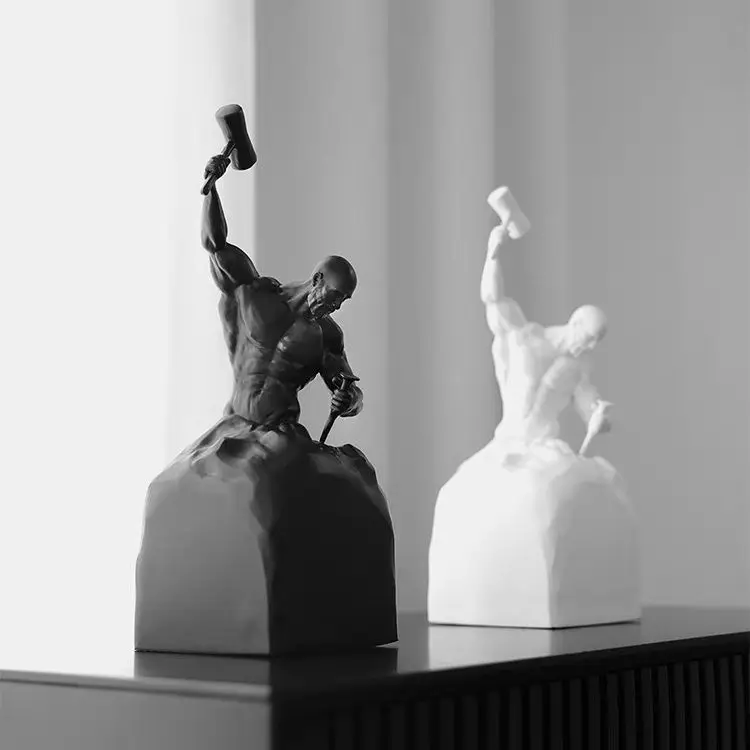 Современные Резные вдохновляющие художественные фигурки персонажей из смолы, фигурки для гостиной, кабинета, декоративная модель, скульптура для комнаты
Современные Резные вдохновляющие художественные фигурки персонажей из смолы, фигурки для гостиной, кабинета, декоративная модель, скульптура для комнаты