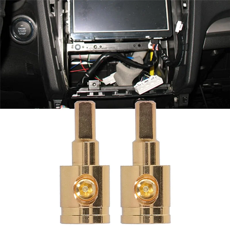 NEW-2PCS 0GA Reducer Audio Amplifier Reducer 0GA Pure Copper Gold Plated Wire Reducer Terminal Connector For Car Audio Amplifier
NEW-2PCS 0GA Reducer Audio Amplifier Reducer 0GA Pure Copper Gold Plated Wire Reducer Terminal Connector For Car Audio Amplifier