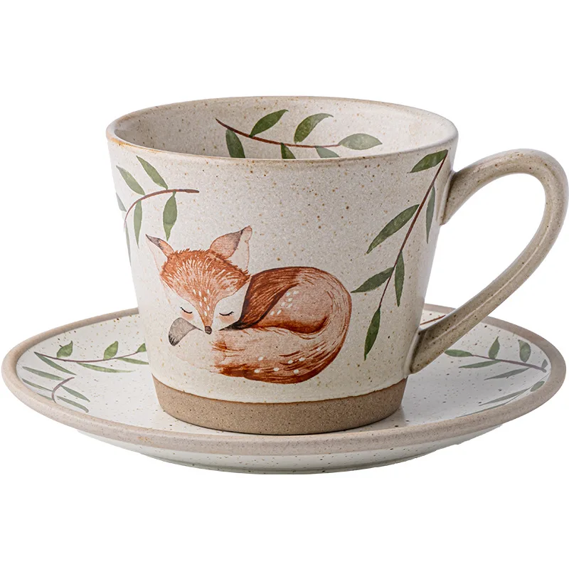 PYH exquisite and beautiful coffee cup creative coffee cup saucer coarse Taura flower cup afternoon tea set
PYH exquisite and beautiful coffee cup creative coffee cup saucer coarse Taura flower cup afternoon tea set