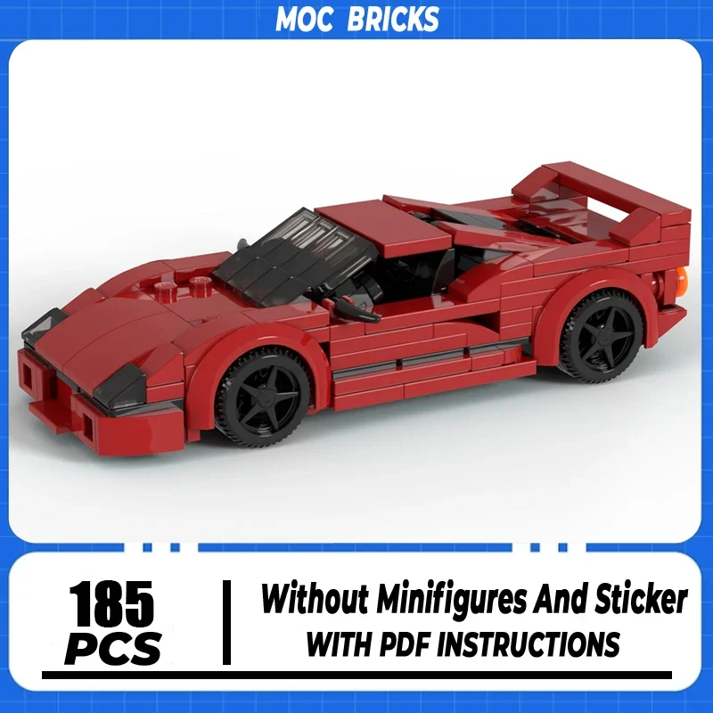 Городской суперспортивный автомобиль Moc, строительные блоки, модель скоростных автомобилей чемпиона, модульный конструктор, игрушка «сделай сам», праздничный подарок
Городской суперспортивный автомобиль Moc, строительные блоки, модель скоростных автомобилей чемпиона, модульный конструктор, игрушка «сделай сам», праздничный подарок