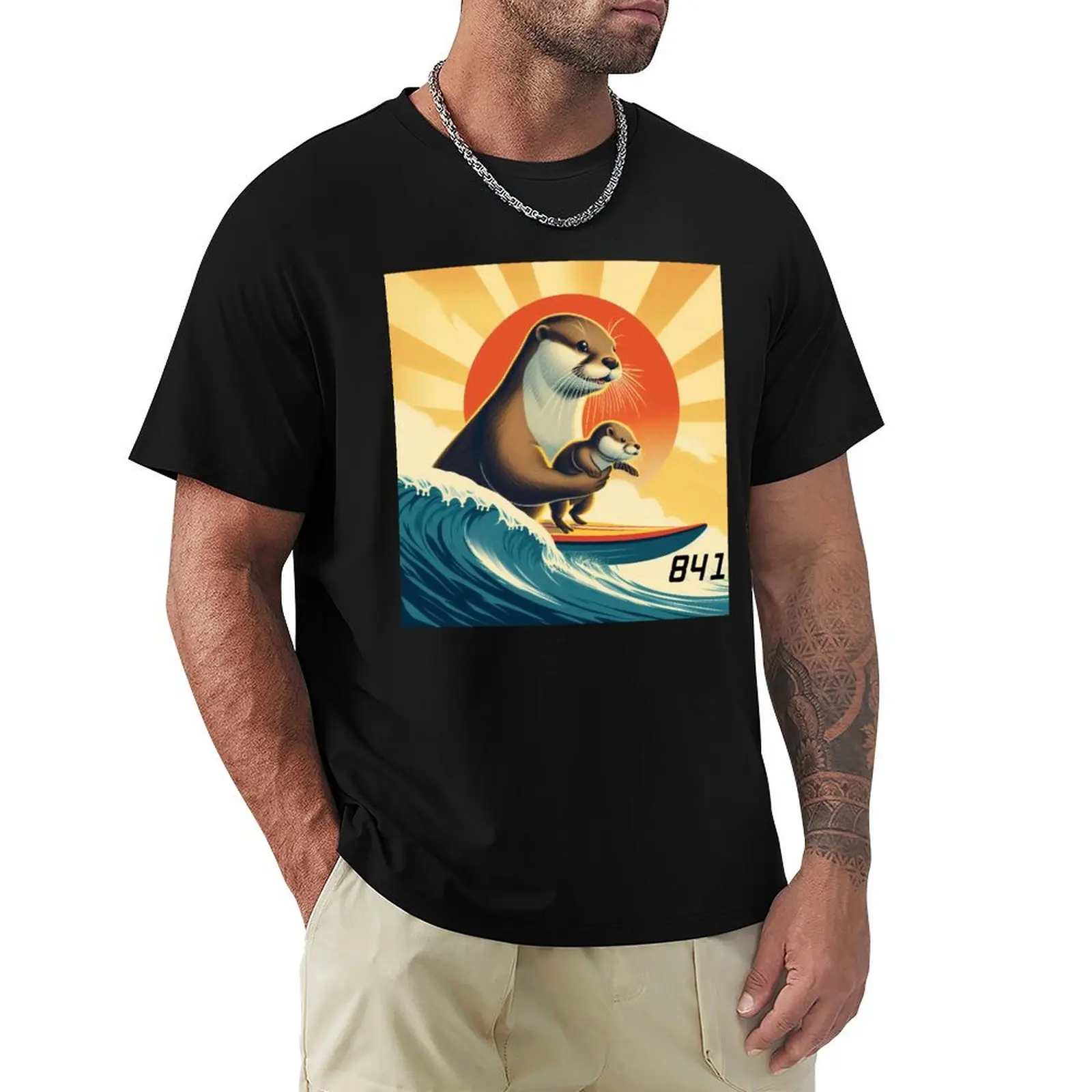 841 with baby pup. surfing otter 841 T-Shirt funny meme t-shirts Short sleeve tee man t shirt plus size clothes mens clothing
841 with baby pup. surfing otter 841 T-Shirt funny meme t-shirts Short sleeve tee man t shirt plus size clothes mens clothing