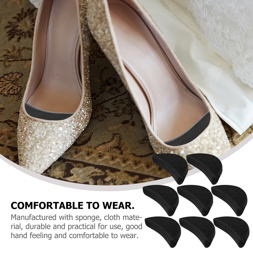 4Pairs Shoe Toe Fillers Anti-Slip Sponge Inserts for Pumps High Heels Flats Sneakers Reusable Adjustable Comfortable Fit for Men
4Pairs Shoe Toe Fillers Anti-Slip Sponge Inserts for Pumps High Heels Flats Sneakers Reusable Adjustable Comfortable Fit for Men