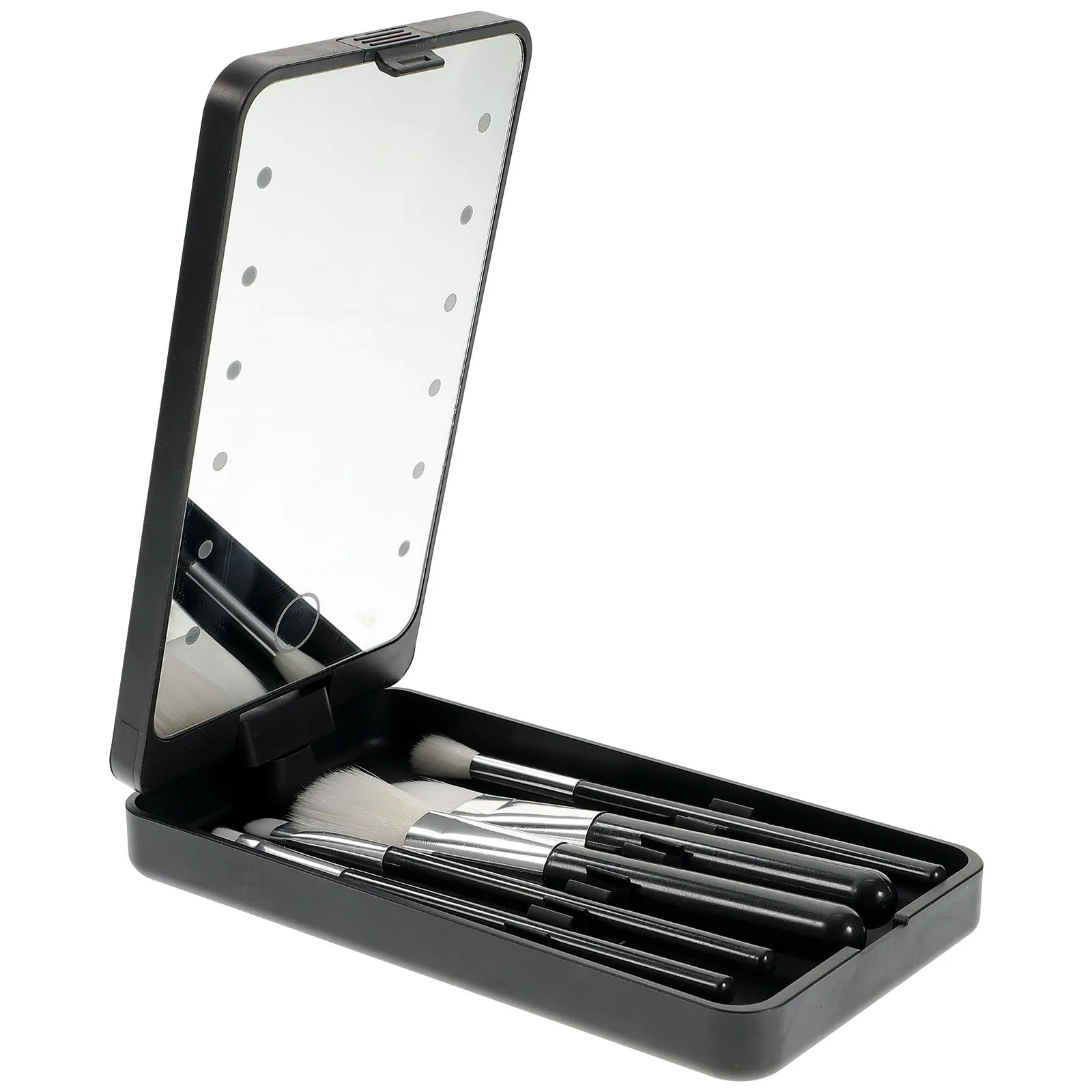 LED Beauty Box 5 Tiers Eyelash Case Organizer Eyelash Holder Black Brush Travel Carrying Lighted Mirror Storage Container
LED Beauty Box 5 Tiers Eyelash Case Organizer Eyelash Holder Black Brush Travel Carrying Lighted Mirror Storage Container