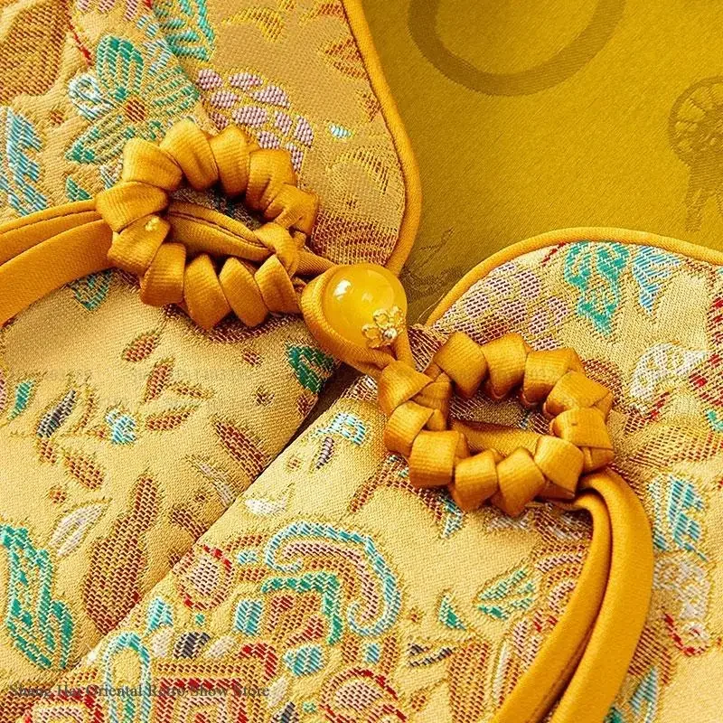 Women's Qipao Top Chinese Style Tang Clothes Vest Jacket Vintage Brocade Jacquard Hanfu Waistcoat Spring Summer New Outwear
Women's Qipao Top Chinese Style Tang Clothes Vest Jacket Vintage Brocade Jacquard Hanfu Waistcoat Spring Summer New Outwear