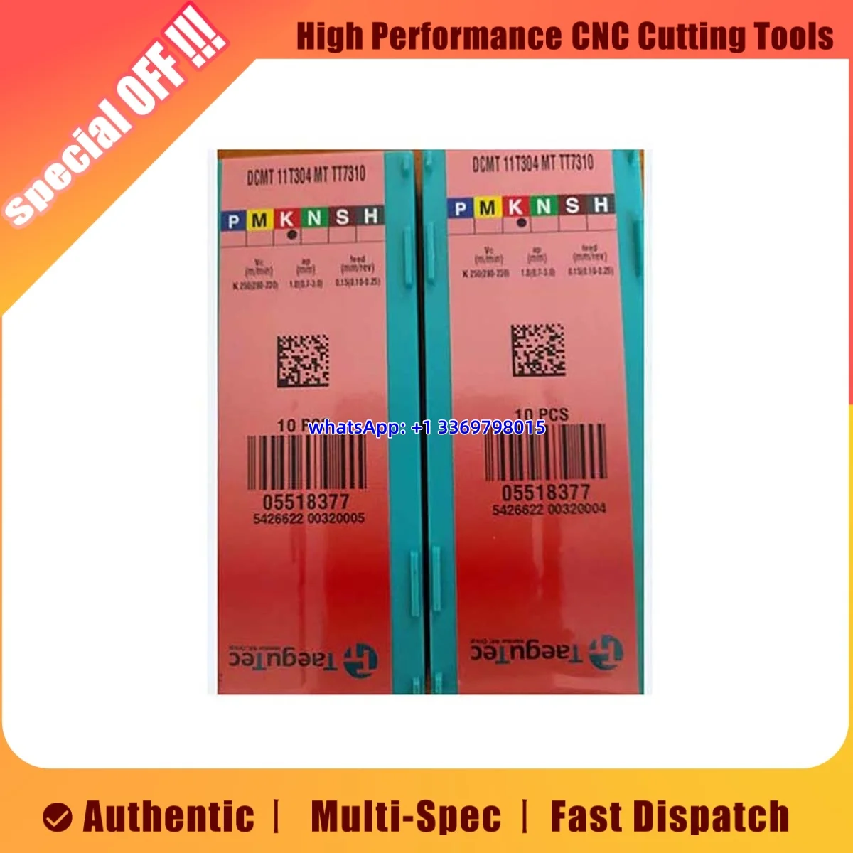 10PCS Original CNMG1606 12 DCMT11T3 04 08 DNMG1504 08 DNMG1506 08 SCMT09T304 SCMT1204 08 -RT FG MT TT5100 Turning Insert
10PCS Original CNMG1606 12 DCMT11T3 04 08 DNMG1504 08 DNMG1506 08 SCMT09T304 SCMT1204 08 -RT FG MT TT5100 Turning Insert