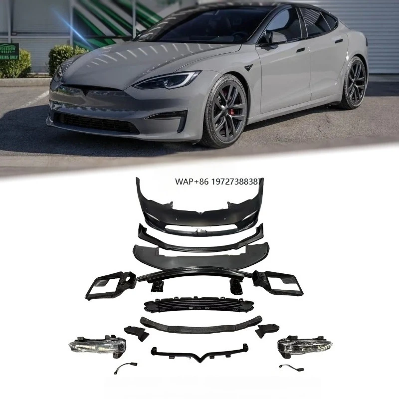 Suitable for Model S Modification and Upgrade Including Iron Front Bumper Headlight Frame Body Kit and Surround Kit
Suitable for Model S Modification and Upgrade Including Iron Front Bumper Headlight Frame Body Kit and Surround Kit