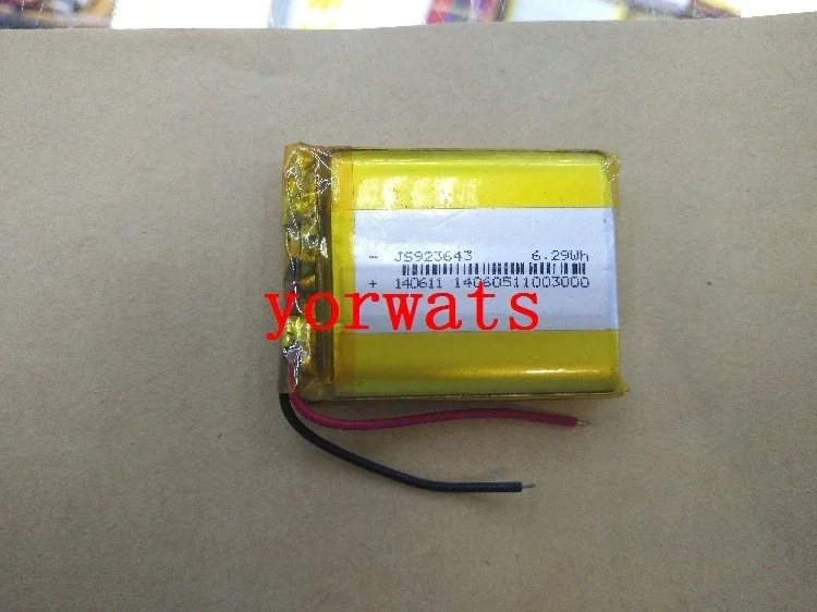 New Hot A Rechargeable Li-ion Cell 3.7V polymer lithium battery 923643 903643 1700mAH direct sales large capacity MP4
New Hot A Rechargeable Li-ion Cell 3.7V polymer lithium battery 923643 903643 1700mAH direct sales large capacity MP4