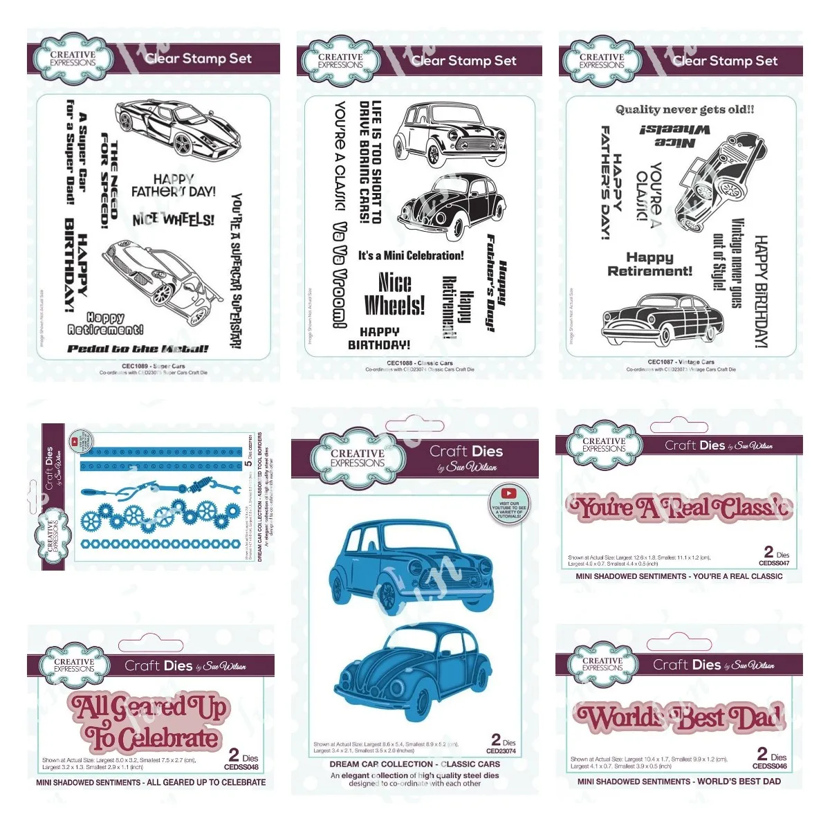 Super Cars Craft Die Cutting Dies Clear Stamps Sets 2024 New for DIY Craft Making Greeting Card Scrapbooking Decoration
Super Cars Craft Die Cutting Dies Clear Stamps Sets 2024 New for DIY Craft Making Greeting Card Scrapbooking Decoration
