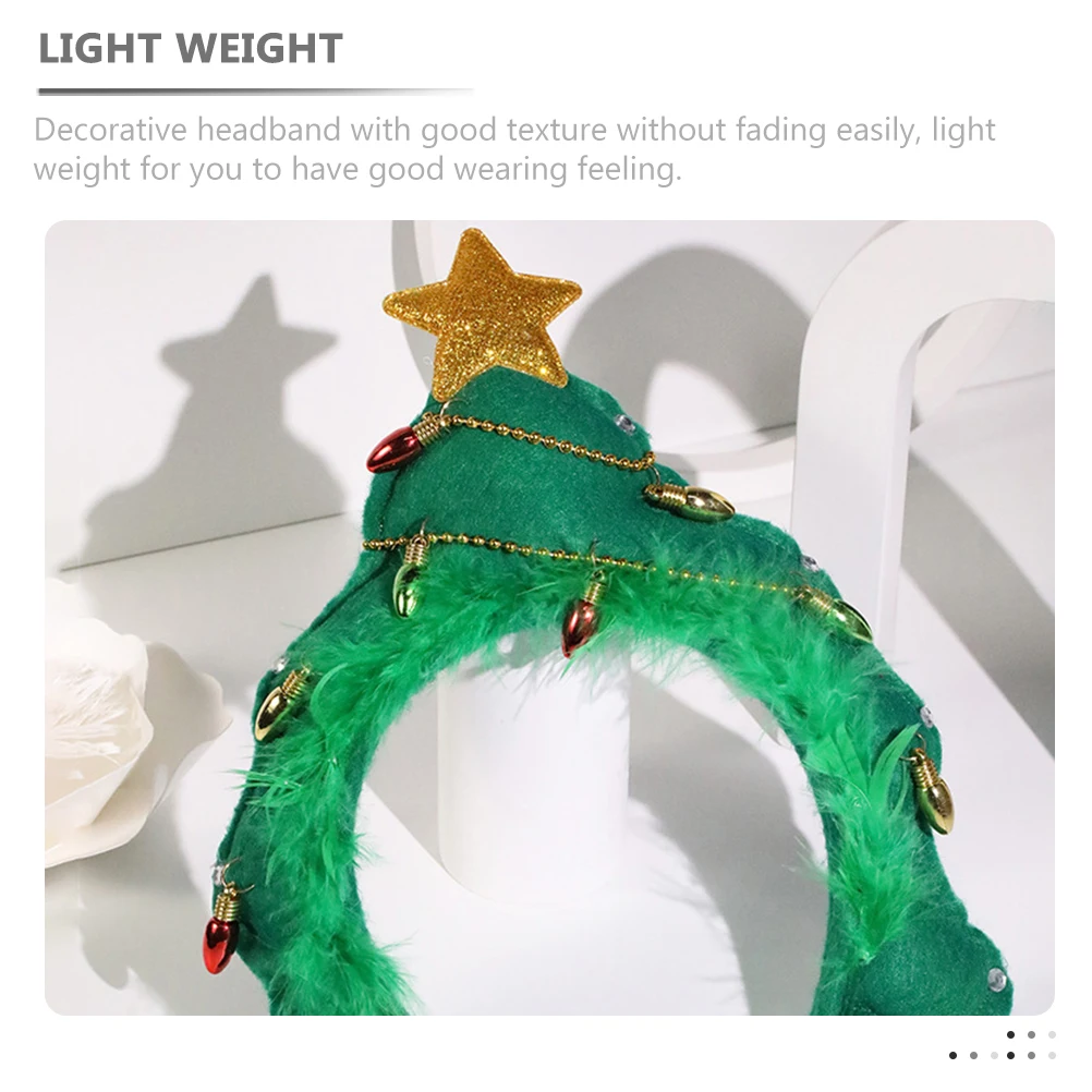 Christmas Tree Headband for Women Xmas Party Lightweight Decorative Cute Christmas Headband Glitter Decorative Headband,
Christmas Tree Headband for Women Xmas Party Lightweight Decorative Cute Christmas Headband Glitter Decorative Headband,