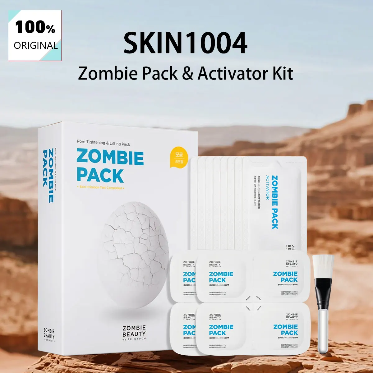 SKIN1004 ZOMBIE BEAUTY by SKIN1004 Zombie Pack Activator Kit, Albumin Lifting, Tighten Pores, Korean Cosmetics, Korean Makeup
SKIN1004 ZOMBIE BEAUTY by SKIN1004 Zombie Pack Activator Kit, Albumin Lifting, Tighten Pores, Korean Cosmetics, Korean Makeup