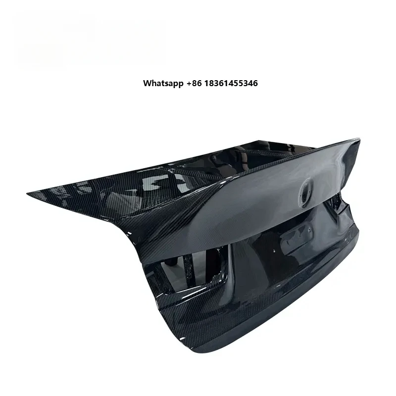 For M3 G80 G82 M4 OEM-style Trunk Bumper with Bolt-on Attachment. Dry-type Carbon Fiber Suitable
For M3 G80 G82 M4 OEM-style Trunk Bumper with Bolt-on Attachment. Dry-type Carbon Fiber Suitable