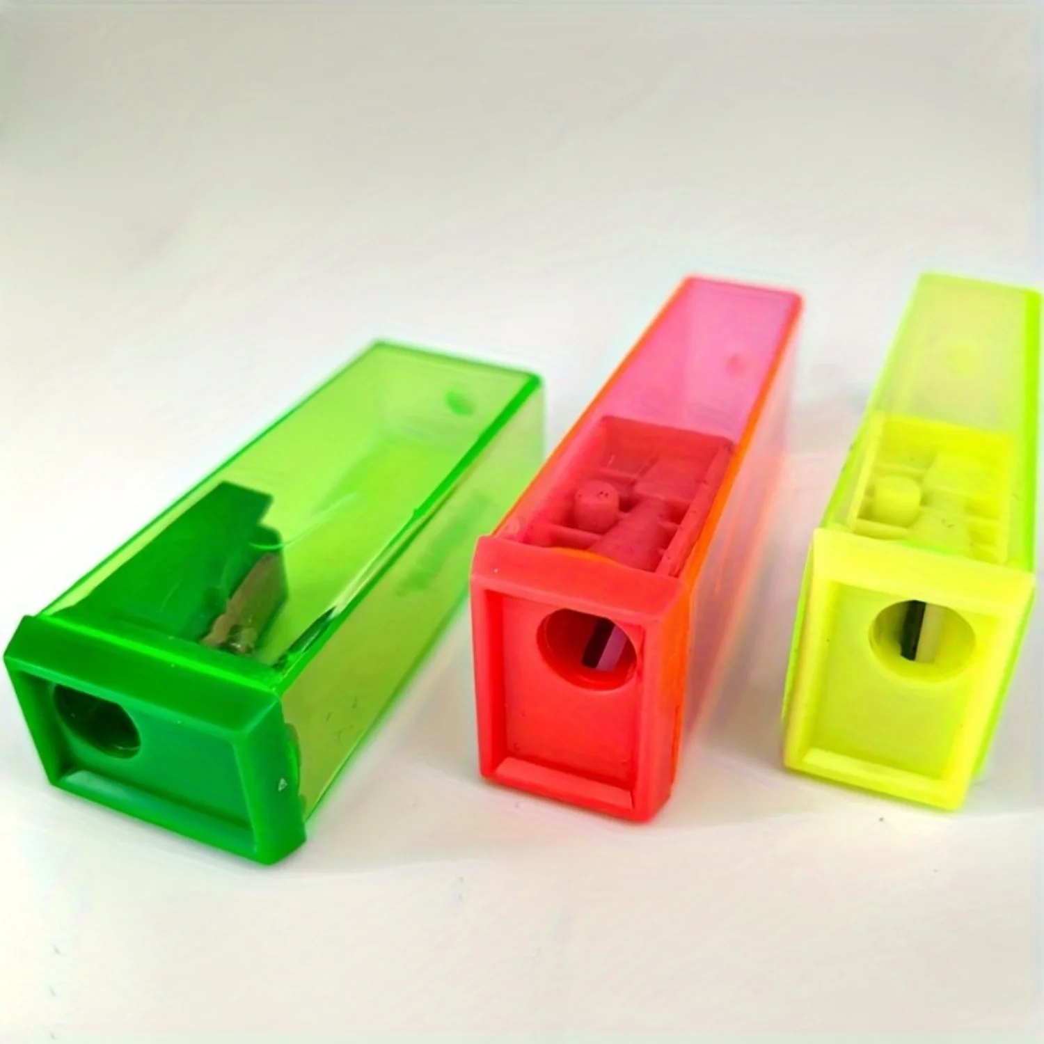 Portable Cuboid Pencil Sharpeners - Manual School Office Stationery, Unscented, No Battery Required - Ideal for On-the-Go Sharpe
Portable Cuboid Pencil Sharpeners - Manual School Office Stationery, Unscented, No Battery Required - Ideal for On-the-Go Sharpe