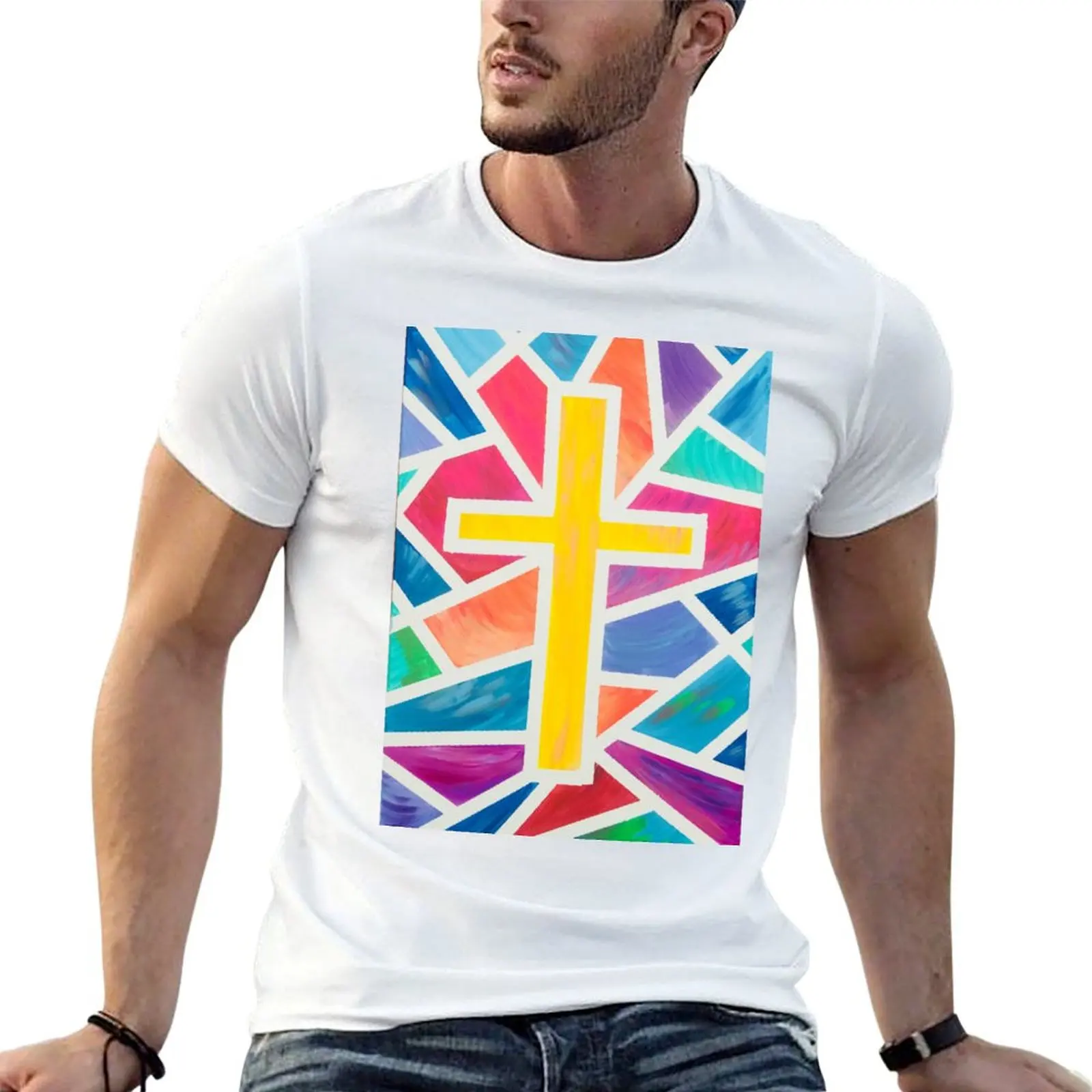 God's Mosaic T-Shirt t shirts with prints graphic t shirts for man man t shirt luxury T-shirt
God's Mosaic T-Shirt t shirts with prints graphic t shirts for man man t shirt luxury T-shirt