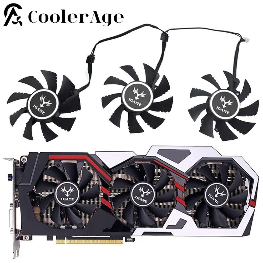Для красочных iGame GeForce GTX 1050 1060 1070Ti 1080 вентилятор видеокарты 75 мм 4-контактный сменный вентилятор видеокарты GPU
Для красочных iGame GeForce GTX 1050 1060 1070Ti 1080 вентилятор видеокарты 75 мм 4-контактный сменный вентилятор видеокарты GPU