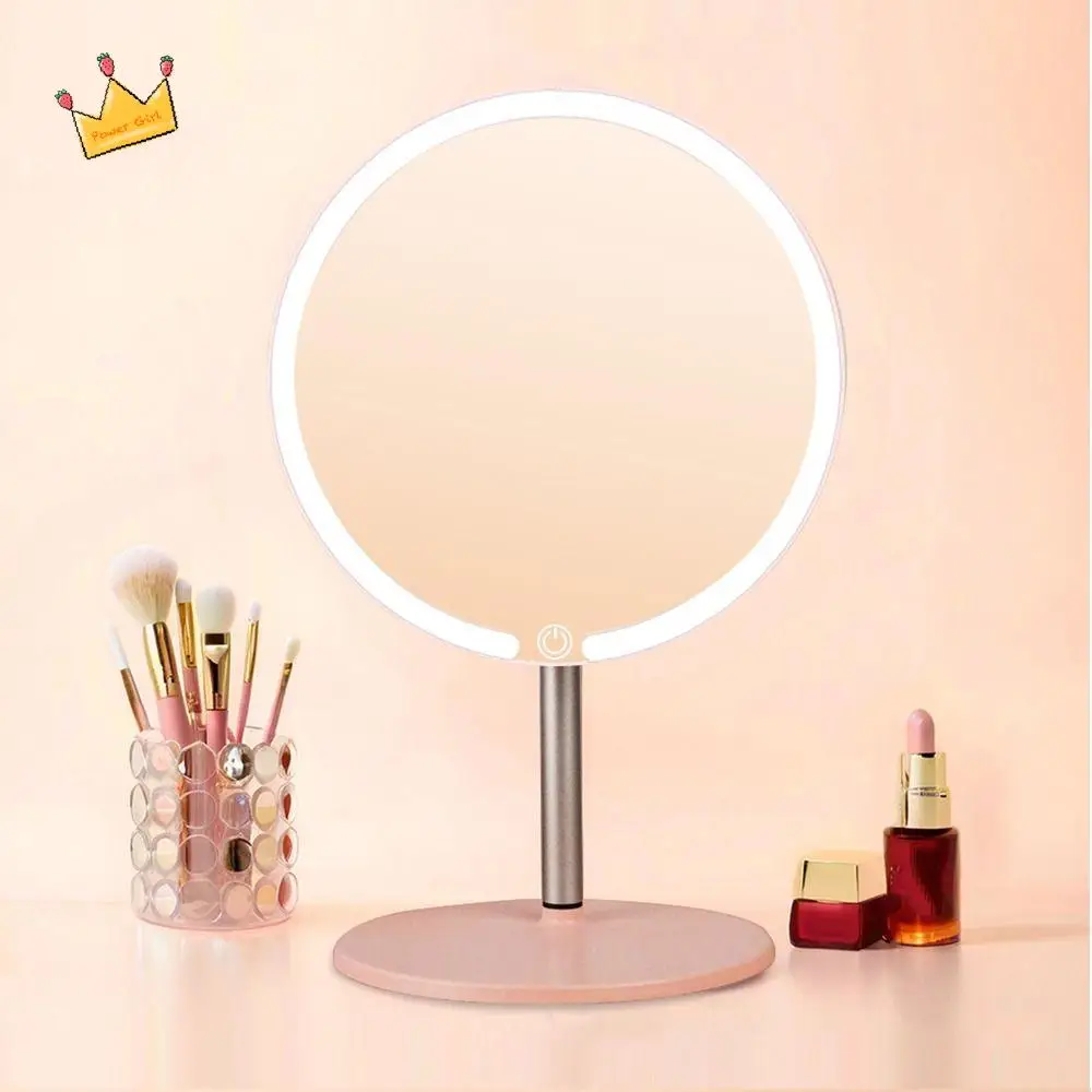 Adjustable LED Makeup Mirror Rotation Touch Control Vanity Mirror with Lights High-Definition 3 Color Lights
Adjustable LED Makeup Mirror Rotation Touch Control Vanity Mirror with Lights High-Definition 3 Color Lights