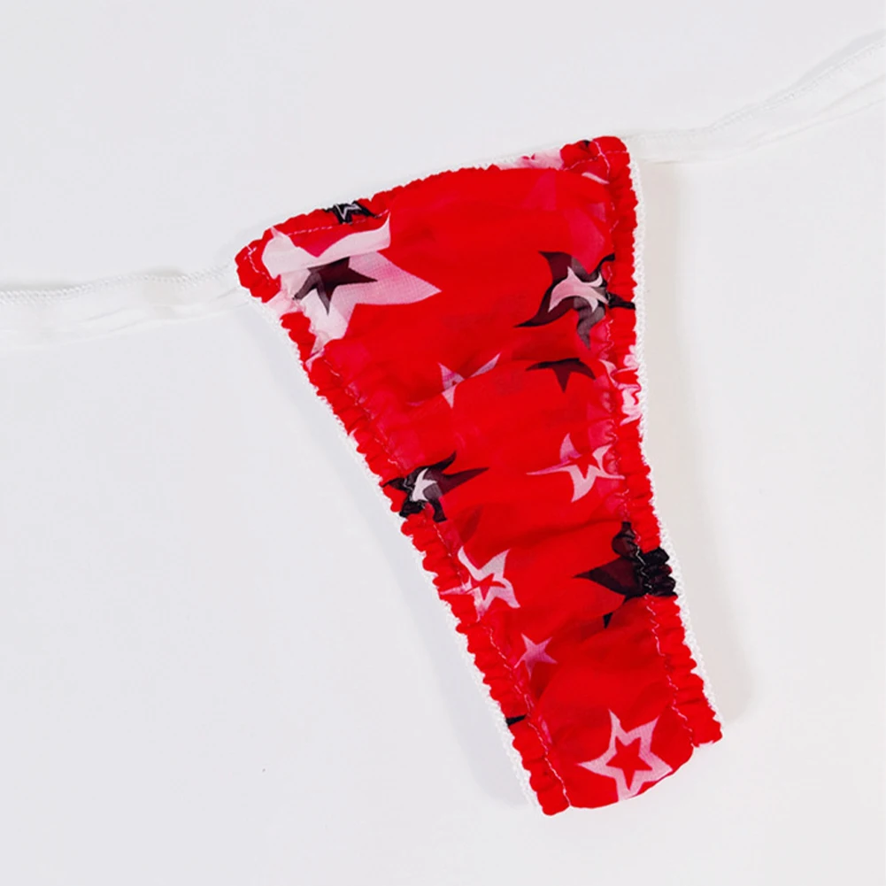 Men's Panties Sexy Lingerie Print Underwear Thongs Mesh Thin Low Waist T-Back Sissy U Convex Pouch Briefs Breathable Underpants
Men's Panties Sexy Lingerie Print Underwear Thongs Mesh Thin Low Waist T-Back Sissy U Convex Pouch Briefs Breathable Underpants
